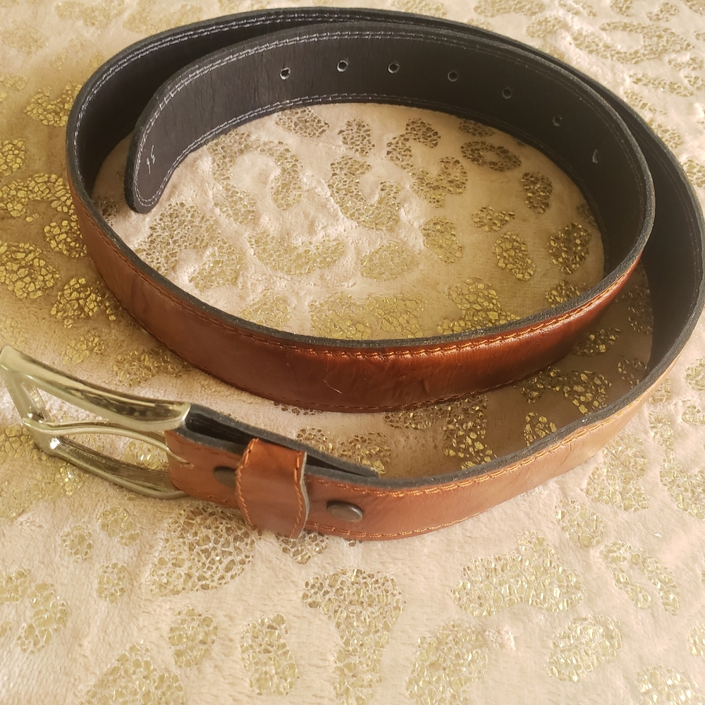 BELT | Unisex Leather Belt - Picture 3 of 17